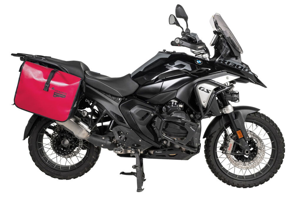 touratech softgepaeck system endurance red bmw vario traeger