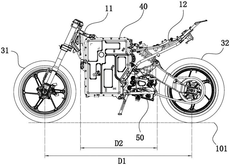 CFMoto Elektrosportbike Patent 2 1
