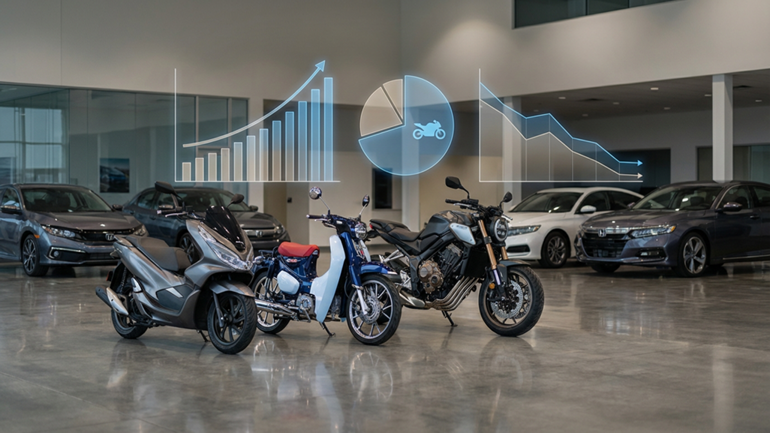 Honda Motorradsparte Gewinne