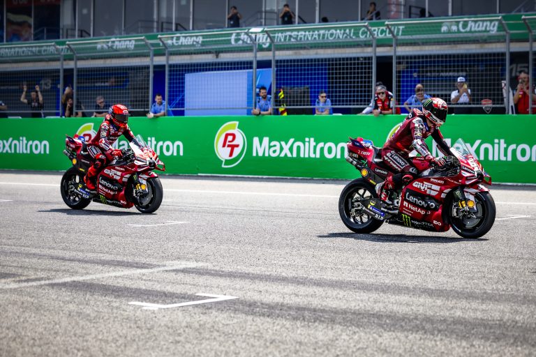 MotoGP Test Buriram 2026 Ducati Marquez und Bagnaia 01