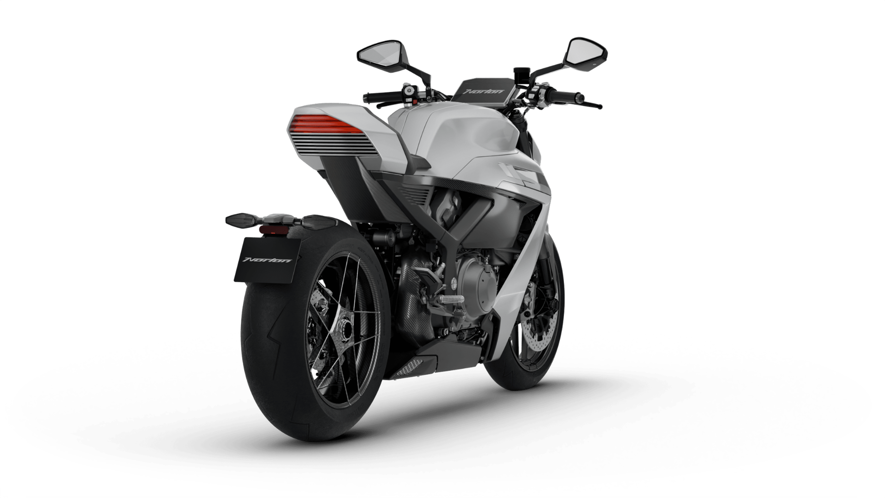 Norton Manx R 2026: Motor, Farben, Ausstattung und Marktstart 1 Norton Manx R V4-Superbike in Trophy Silver - Komplette Farbpalette enthüllt