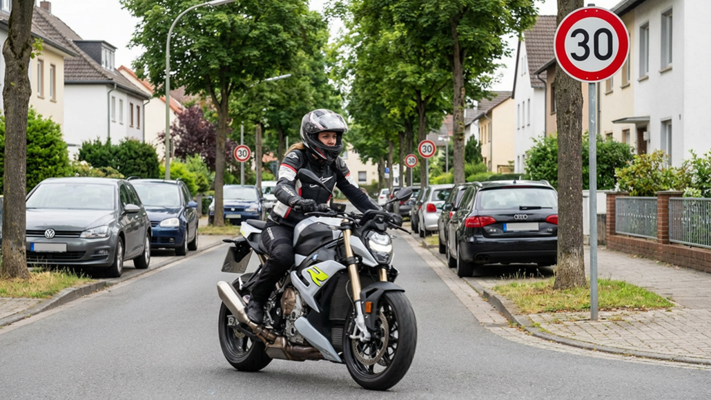 Tempoueberschreitung 30er Zone Vorsatz