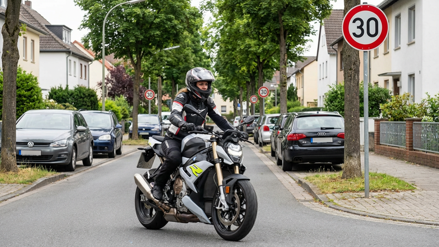 Tempoueberschreitung 30er Zone Vorsatz