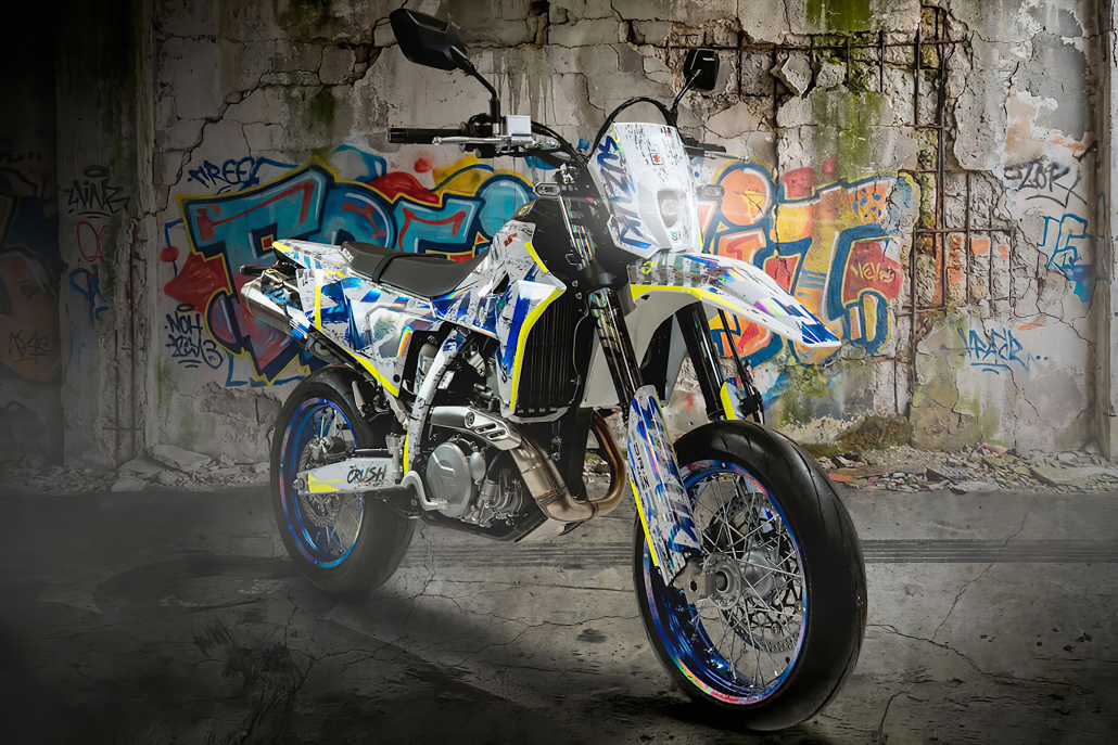 series limitees suzuki drz4sm crush hd 1
