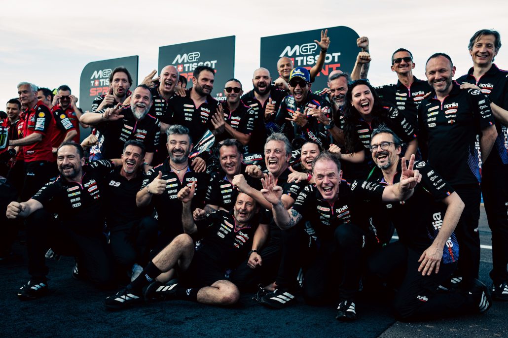 MotoGP Brasilien GP Goiania 2026 Aprilia Team 01