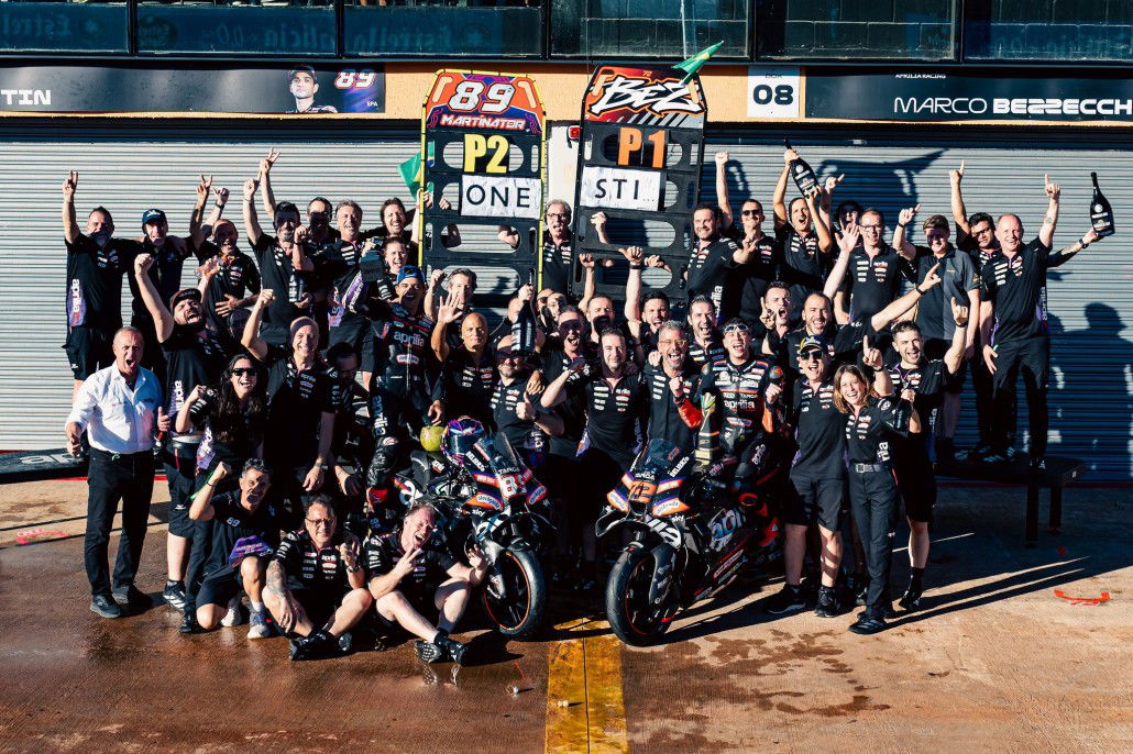 Aprilia Racing feiert Doppelpodium mit Marco Bezzecchi und Jorge Martin – MotoGP Brasilien GP Goiânia 2026