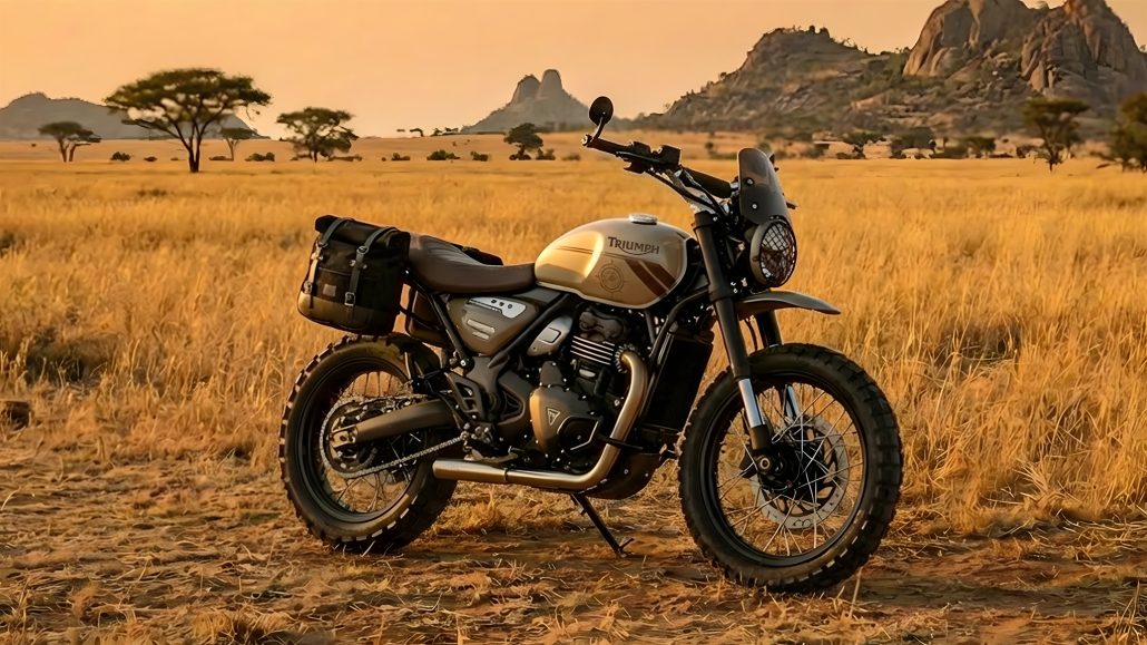 Triumph Scrambler 400 Escape: FCR Original macht die kleine Scrambler zum Abenteuer-Bike 3 triumph scrambler 400 escape fcr original 2026 10