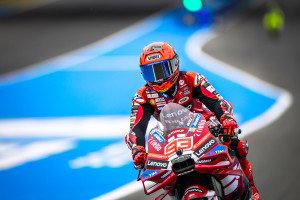 Marc Marquez auf der Ducati Desmosedici GP26 Frontansicht Nahaufnahme – MotoGP Spanien GP Jerez 2026