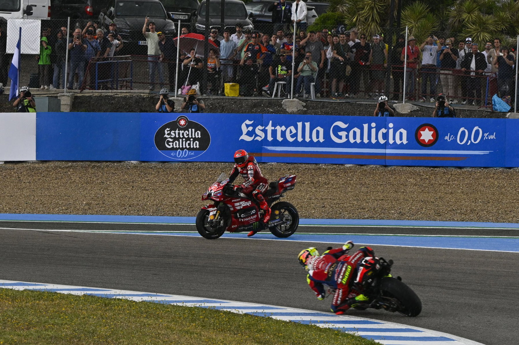 MotoGP Streckenszene beim Sprint in Jerez 2026