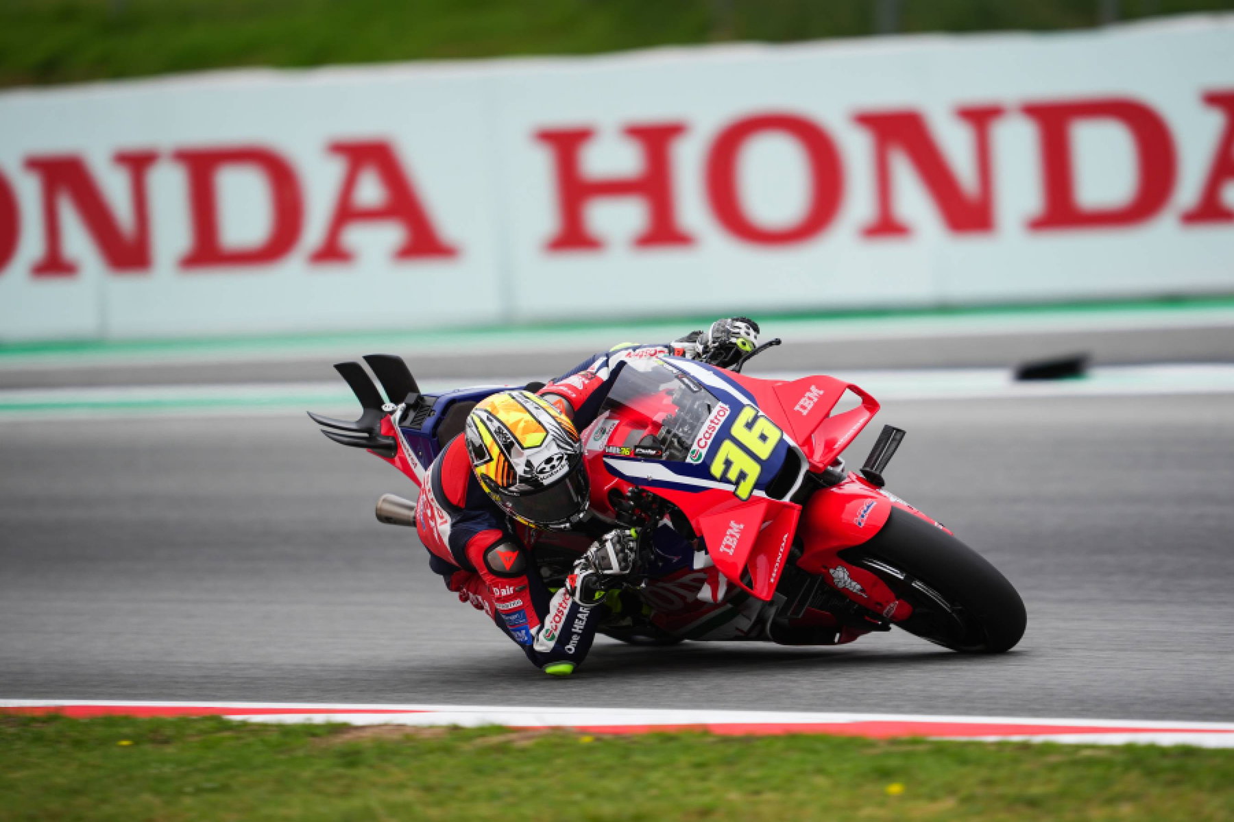 Joan Mir auf der Honda RC213V auf der Strecke – MotoGP Catalunya GP Barcelona 2026