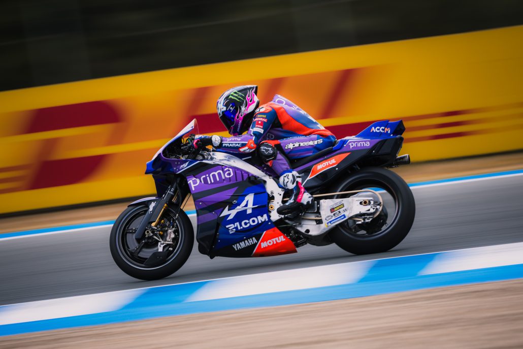 Jack Miller Prima Pramac Yamaha YZR-M1 Seitenansicht – MotoGP Spanien GP Jerez 2026