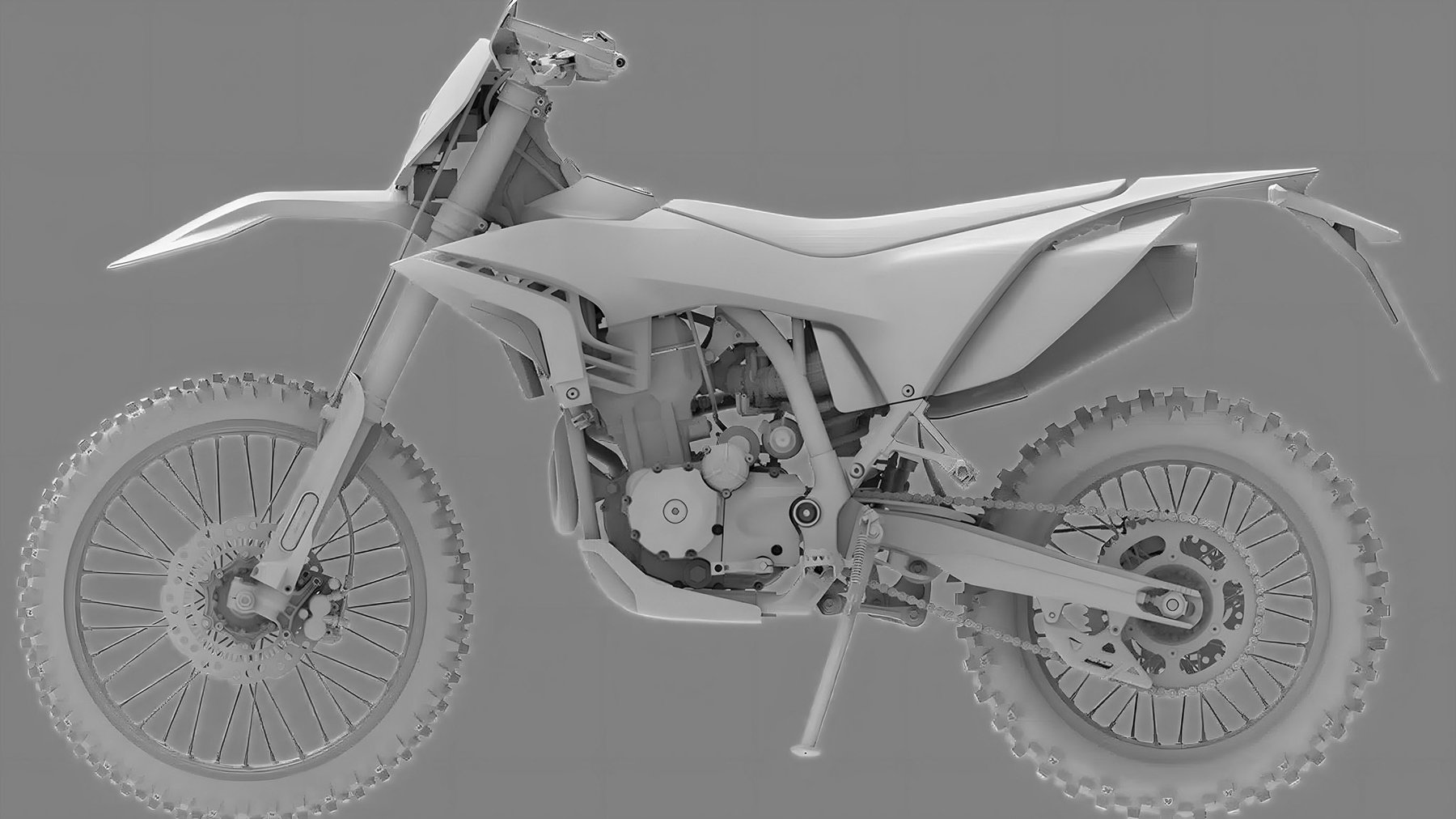 Morbidelli T125WR 2026 Designzeichnung