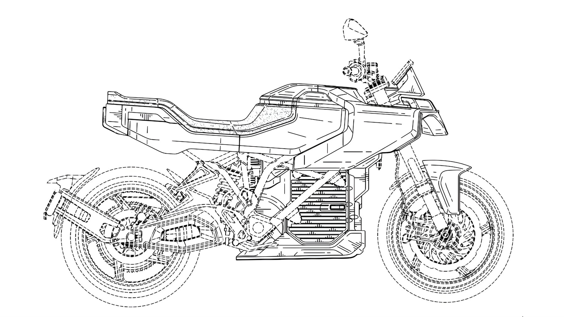 Zero Lompico Concept: Designpatent deutet auf Serienversion als Zero SF 3 Zero Lompico Concept SF 2026 – EUIPO-Designpatent Seitenansicht