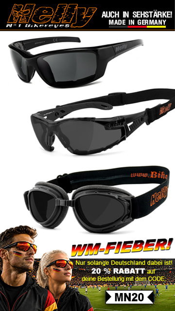 Helly Bikereyes - WM-Aktion: 20% Rabatt mit Code MN20
