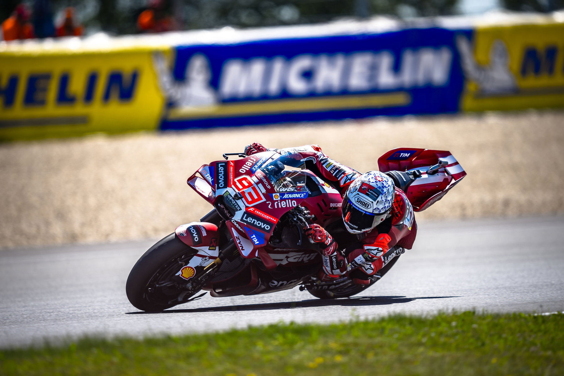 Marquez gewinnt in Brno: Was der Sieg für den MotoGP-Titelkampf heißt 3 Marc Márquez auf der Ducati Desmosedici in Frontansicht – MotoGP Tschechien-GP Brno 2026