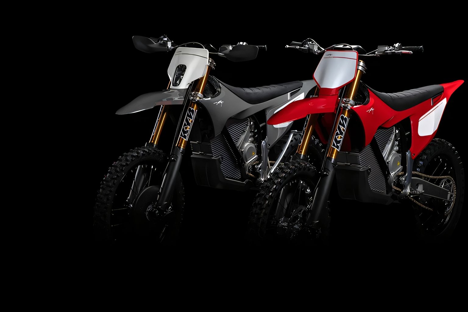 Stark Varg Factory Edition: KYB-Werksfahrwerk erstmals in Serie Stark Varg Factory Edition 2026 – MX in Stark Red und EX in Forest Grey im direkten Vergleich