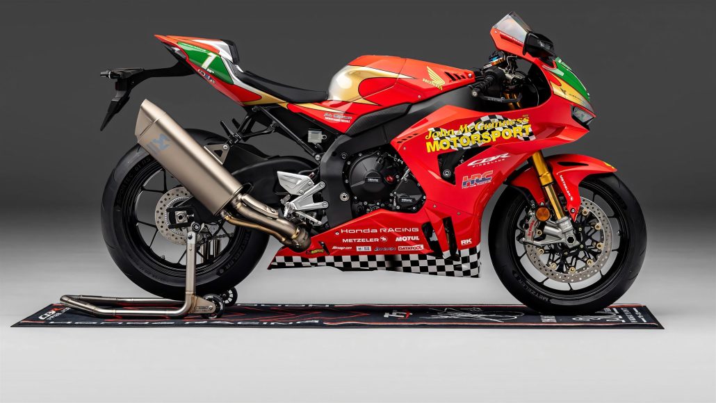 Honda Fireblade SP als McGuinness-Replica: 15 Stück, nur auf Einladung 1 honda mcguinness fireblade 30th anniversary 01