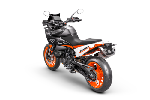 509834_MY23 KTM 890 SMT_ 45 Degrees Left-Rear_Studio