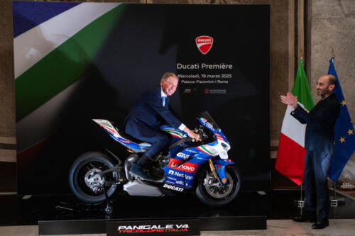 Adolfo Urso_ Minister of Enterprises and Made in Italy and Claudio Domenicali_ Ducati CEO _03__UC768850_High