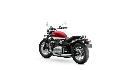 Bonneville-Speedmaster_MY26_Carnival-Red_LHS-Rear-Angle