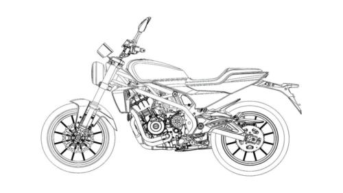 Harley-Davidson 338R Patentzeichnung (1)
