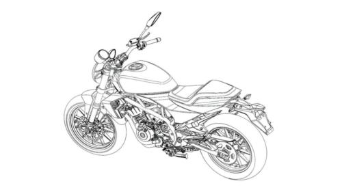 Harley-Davidson 338R Patentzeichnung (6)