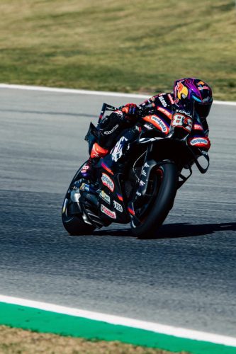 Jorge Martin auf der Aprilia RS-GP auf der Strecke – MotoGP Catalunya GP Barcelona 2026