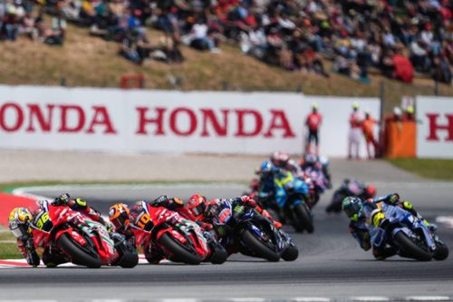 Joan Mir und Luca Marini auf Honda RC213V führen Gruppe an – MotoGP Catalunya GP Barcelona 2026