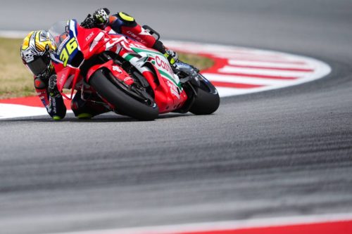 Joan Mir auf der Honda RC213V Seitenansicht – MotoGP Catalunya GP Barcelona 2026