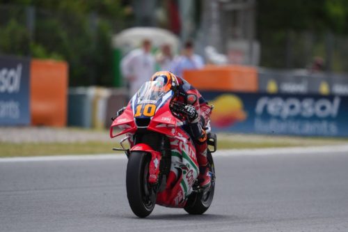 Luca Marini auf der Honda RC213V Frontansicht – MotoGP Catalunya GP Barcelona 2026