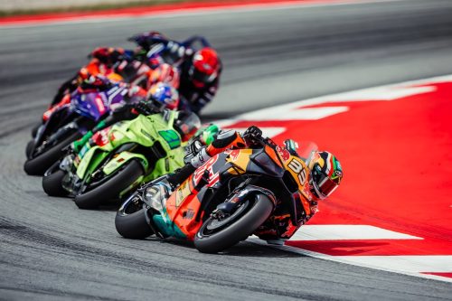 Brad Binder auf der KTM RC16 Frontansicht – MotoGP Catalunya GP Barcelona 2026