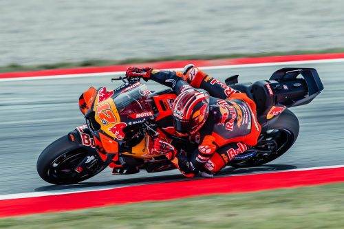 Maverick Vinales auf der Red Bull KTM RC16 auf der Strecke – MotoGP Catalunya GP Barcelona 2026