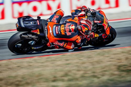 Maverick Vinales auf der Red Bull KTM RC16 Seitenansicht – MotoGP Catalunya GP Barcelona 2026