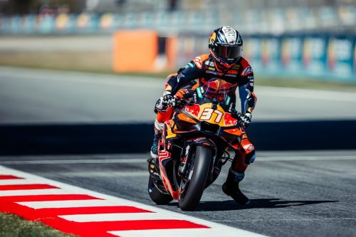 Pedro Acosta auf der Red Bull KTM RC16 Frontansicht – MotoGP Catalunya GP Barcelona 2026