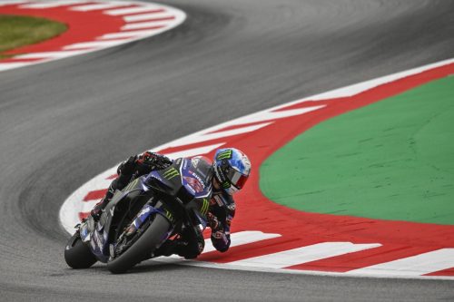 Alex Rins auf der Monster Energy Yamaha YZR-M1 auf der Strecke – MotoGP Catalunya GP Barcelona 2026