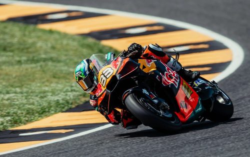 Brad Binder auf der KTM RC16 Seitenansicht – MotoGP Italien GP Mugello 2026