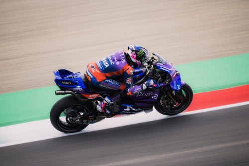 Pramac Yamaha YZR-M1 in Schraglage – MotoGP Italien GP Mugello 2026