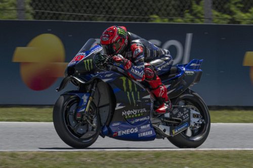 Fabio Quartararo auf der Yamaha YZR-M1 auf der Geraden – MotoGP Italien GP Mugello 2026