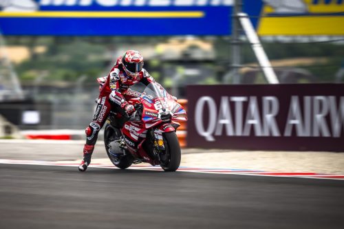 Francesco Bagnaia auf der Ducati Desmosedici GP26 auf dem Balaton Park Circuit – MotoGP Ungarn GP Balaton Park 2026