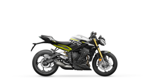 Street Triple Moto 2 Edition_MY23_Crystal White Seat Pillion_RHS