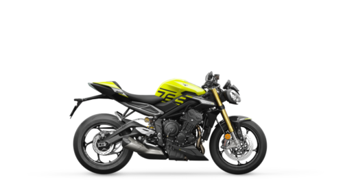Street Triple Moto 2 Edition_MY23_Triumph Racing Yellow_RHS
