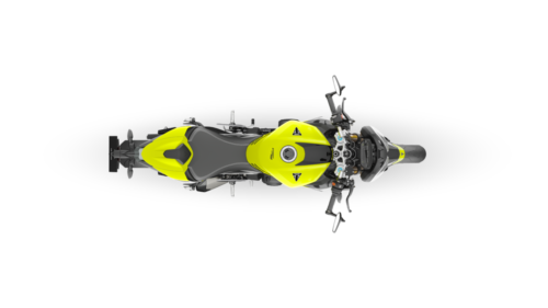 Street Triple Moto 2 Edition_MY23_Triumph Racing Yellow_TOP