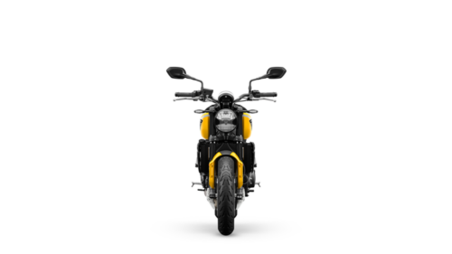 Trident-660_MY25_Cosmic-Yellow_FRONT