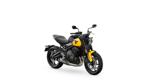 Trident-660_MY25_Cosmic-Yellow_RHS-Front-Angle