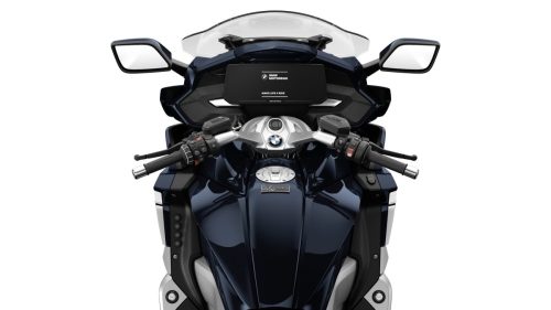 BMW K 1600 GTL 2027 Edition II in Imperialblau metallic – Cockpit mit TFT-Display und Windschild
