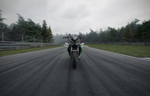 BMW M 1000 R Edition 100 Jahre Nürburgring 2027 – Frontansicht mit Winglets und breitem Lenker ohne Verkleidung