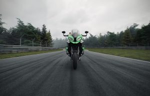 BMW M 1000 XR Edition 100 Jahre Nürburgring 2027 – Frontansicht mit Doppel-LED-Scheinwerfer und Windschild