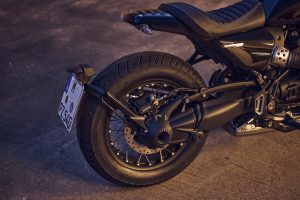 BMW R 12 2025 – Hinterrad und Kardanantrieb Detail, Schwarz