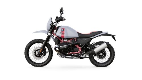BMW R 12 G/S 2027 Option 719 in Frozen Brooklyngrau metallic – Seitenansicht links im Studio