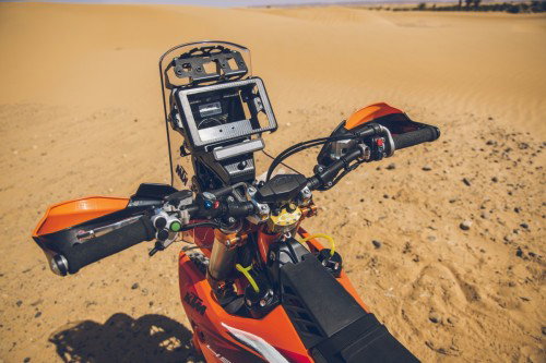 KTM 450 Rally Replica 2027 – Sitzbank und Heckverkleidung Nahaufnahme